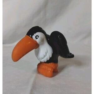 Vintage 1998 Fisher Price Inc Little Tikes Pet Bird Toucan Doll House Zoo Figure